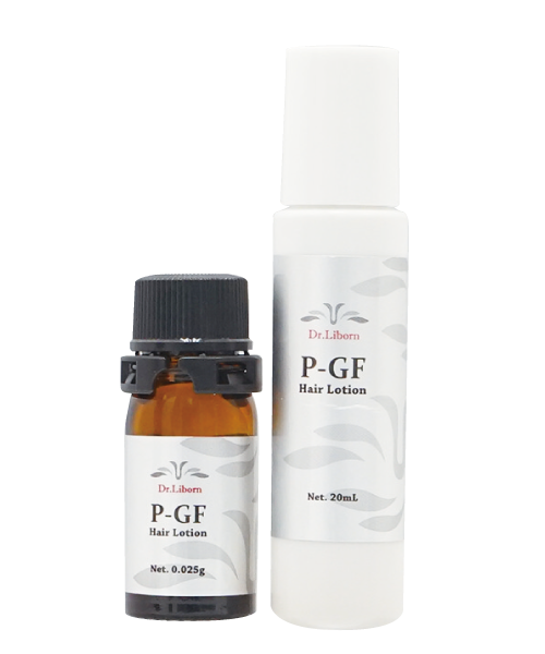 P-GF Hair Lotion 0.025g×5本, Herbal Extract 20ml